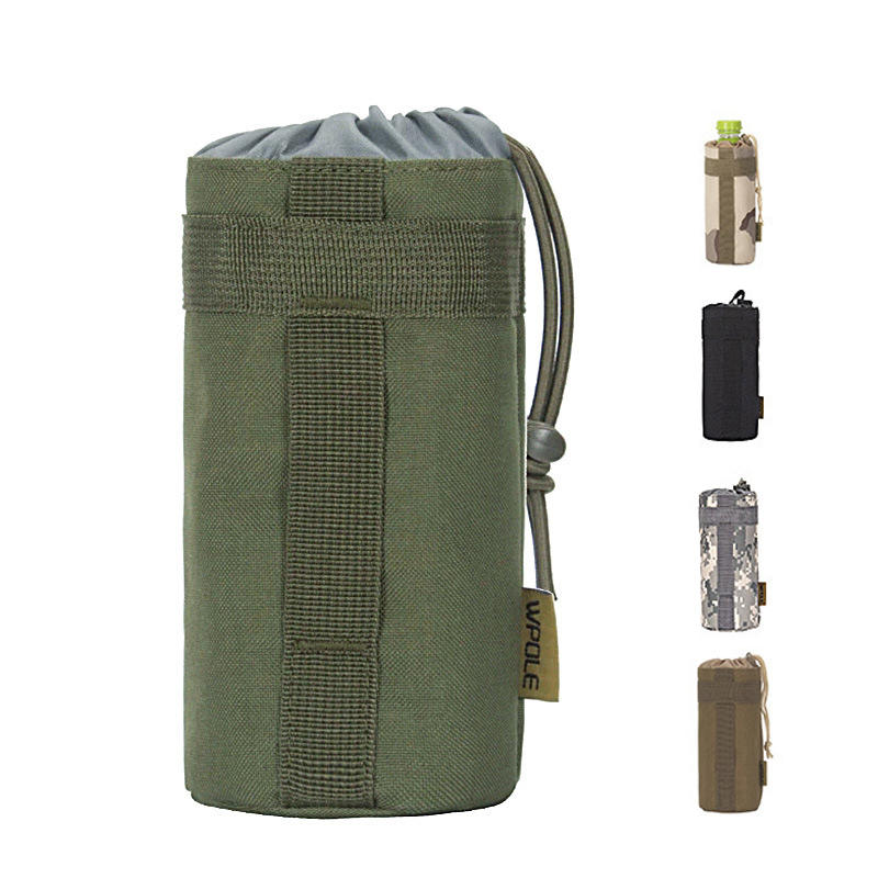 Outdoor Sports Bottle Bag Outdoor Tactical Bag Camping Hand Hold Water Cup Bag Set