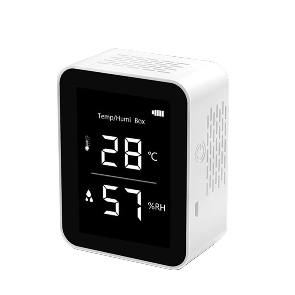 Household Air Quality Monitor Temperature Humidity Display Detector PM2.5 Tester Data Logger Recorder External Sensor