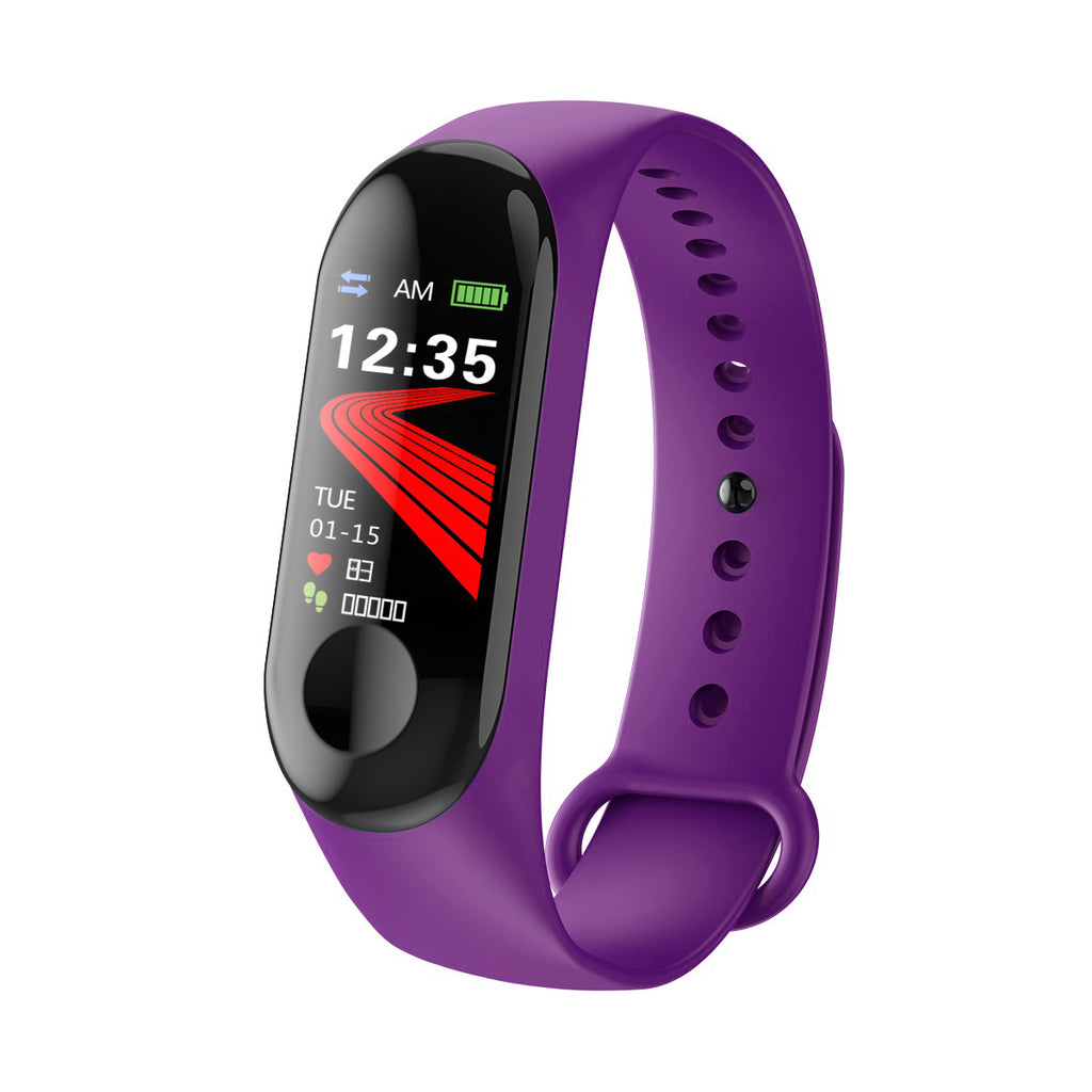 Color Screen Smart Watch Heart Rate and Blood Pressure Monitor