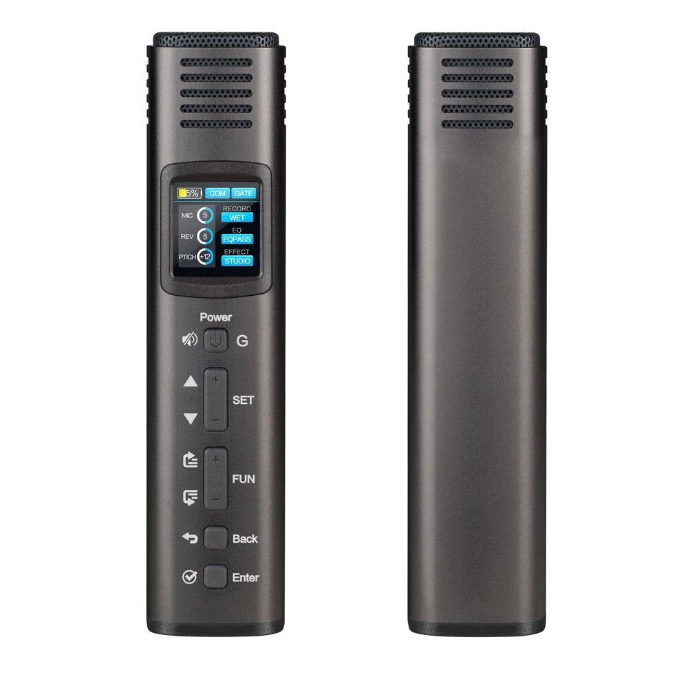 Muti-functional DSP Microphone Smart Mike With Sound Card Audio Mixer Function for Singing Recording Teaching