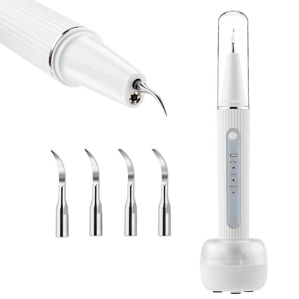 Ultrasonic Visual Scaler Electric Portable Three Modes Dental Scaler Tooth Cleaner