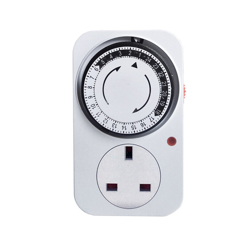 Timing Socket Kitchen Socket 24-hour Cycle Switch Automatic Power-off Appointment Timer Switch Socket 3600W