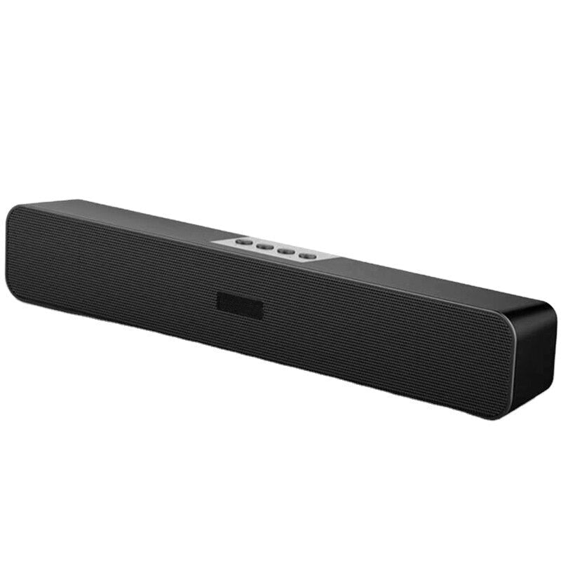 Smart Soundbar Wireless Bluetooth Speaker Home Theatre Echos Wall TV Desktop Speakers 1200mAh Battery USB AUX TF Card