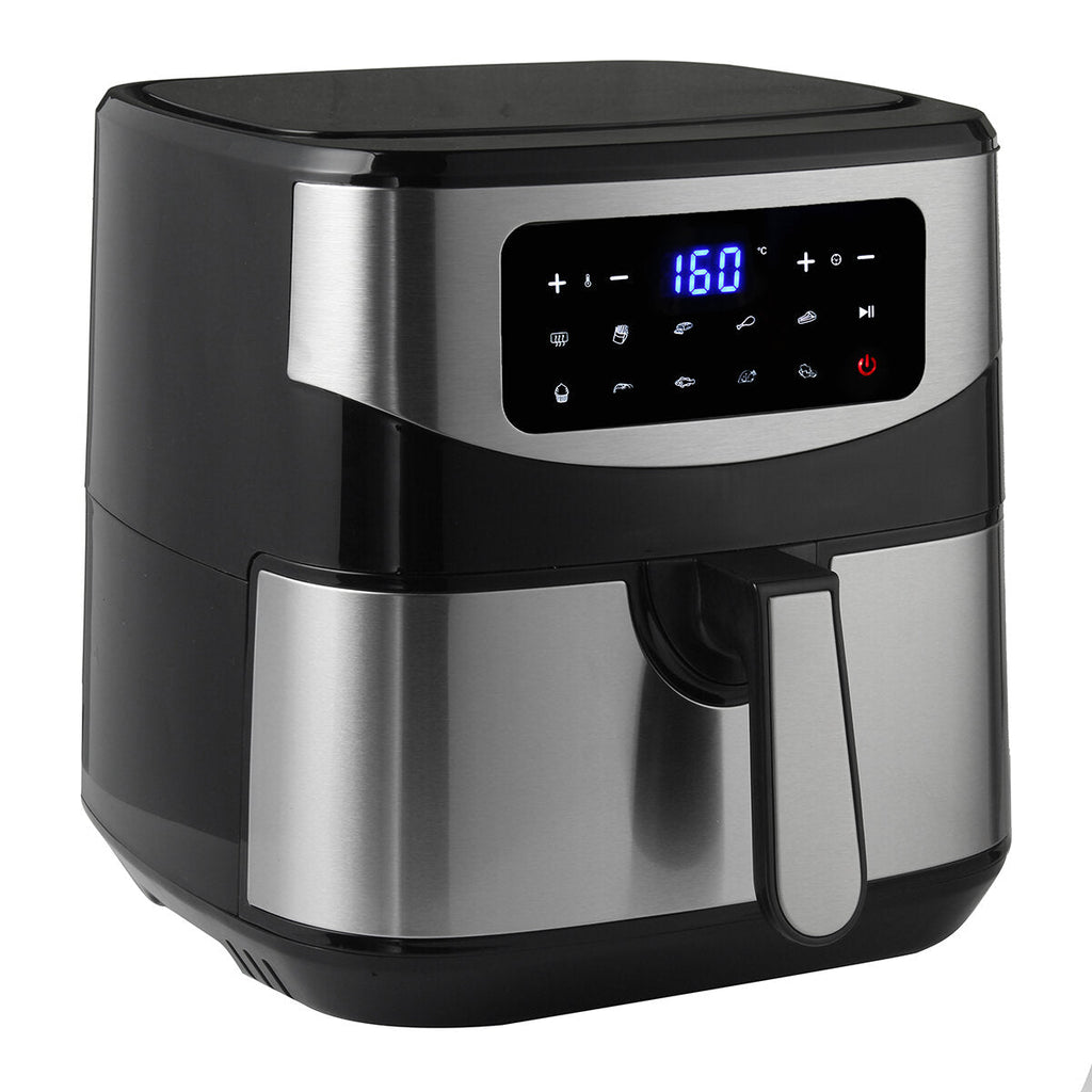 7.5L Air Fryer Home Intelligent LED Touch Screen with 10 Cooking Functions Electric Hot Air Fryers Oven Oilless Cooker