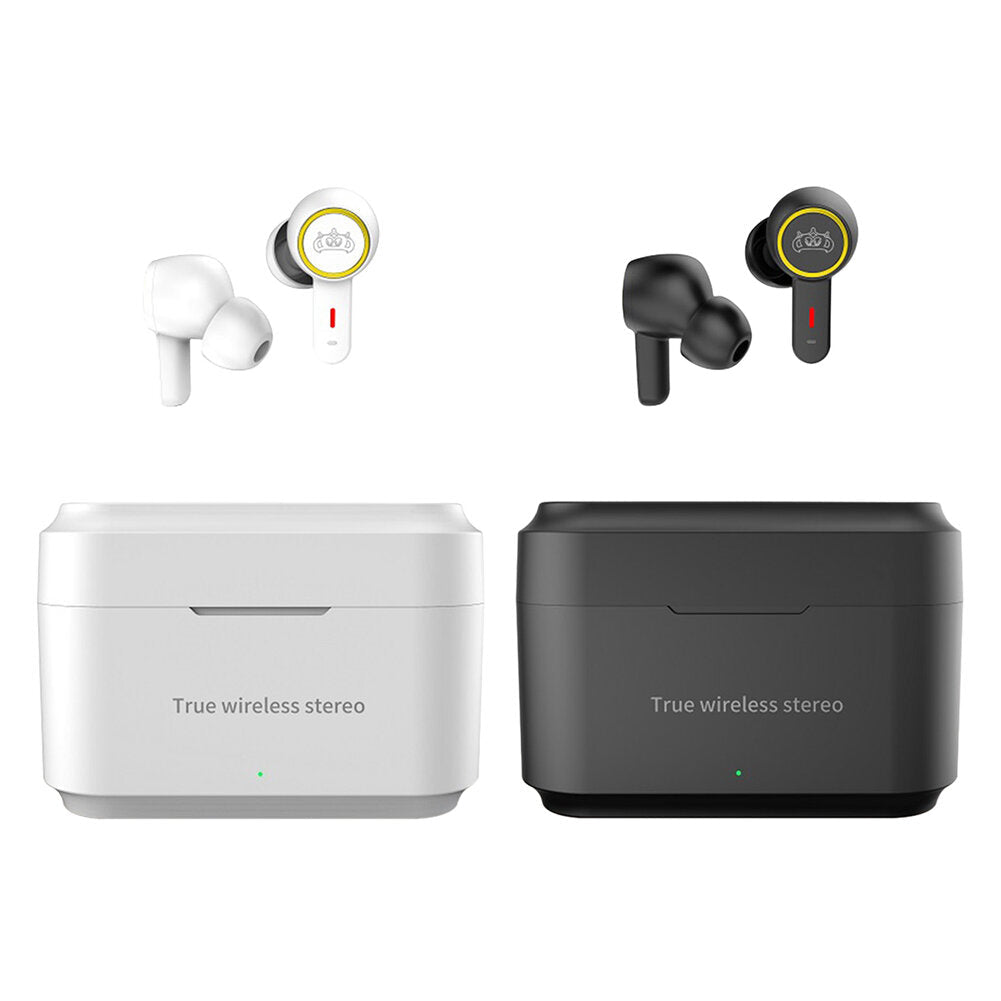 Bluetooth 5.0 Wireless Earphones Noise Reduction Stereo Touch Earbuds Voice Control TWS In-Ear Headphones