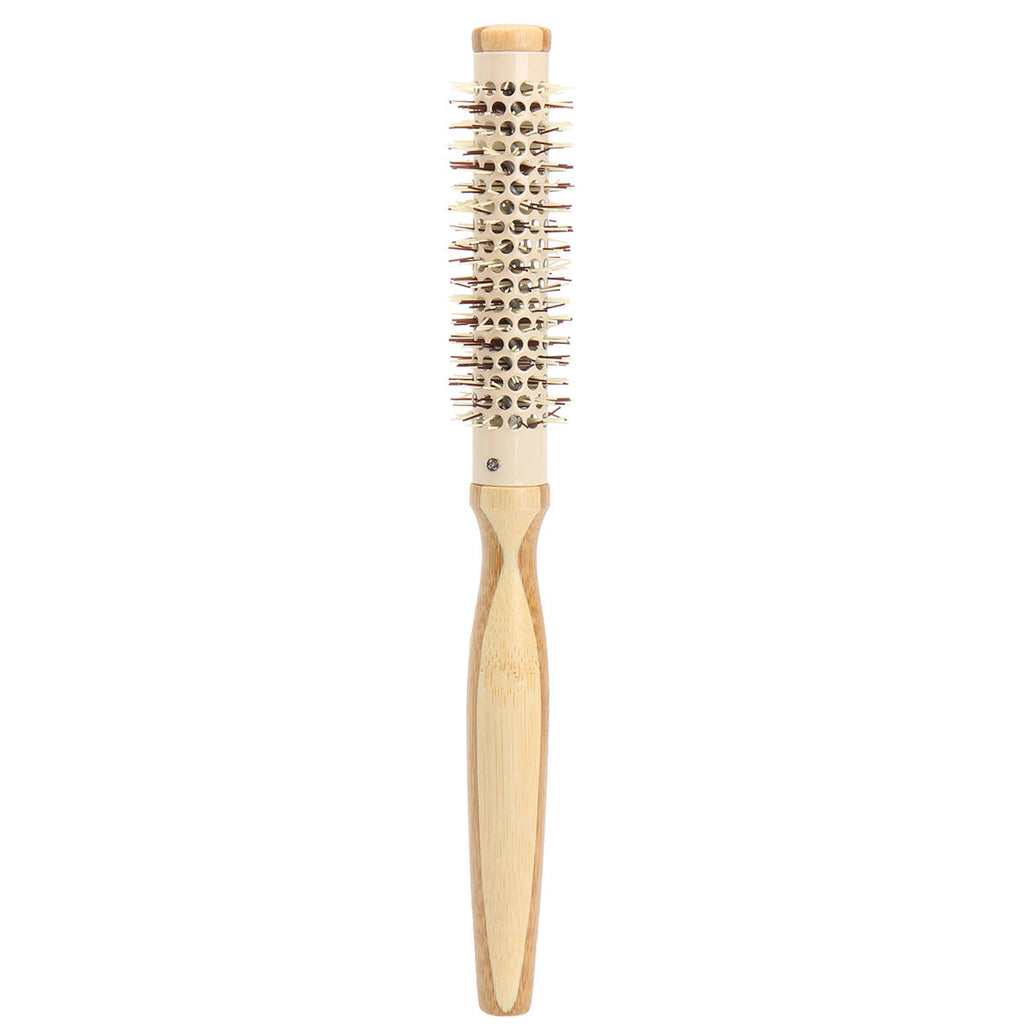 7 Pro Round Brush Curly Hair Roller Brush Natural Wood Hairbrush Comb Salon Tools