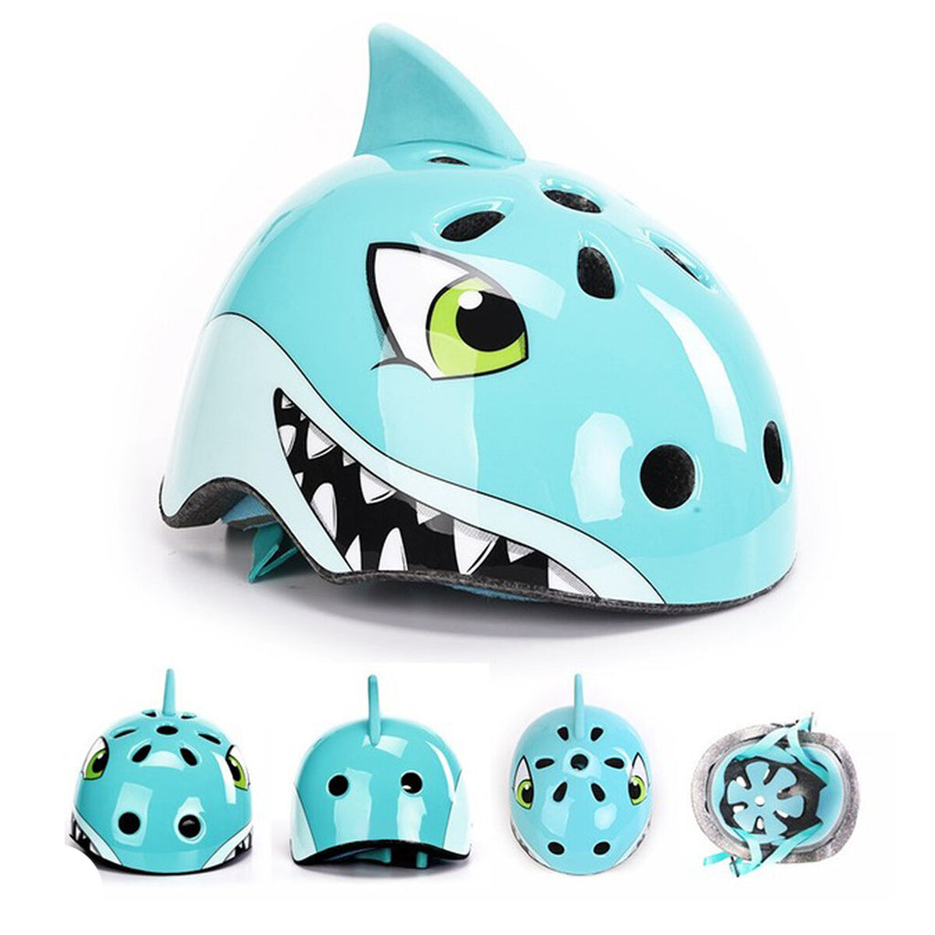 Cartoon Kids Animal Bike Safety Helmet Children Eps Bicycle Skating Protetive Helmets Outdoor Sport Protetive Accessories