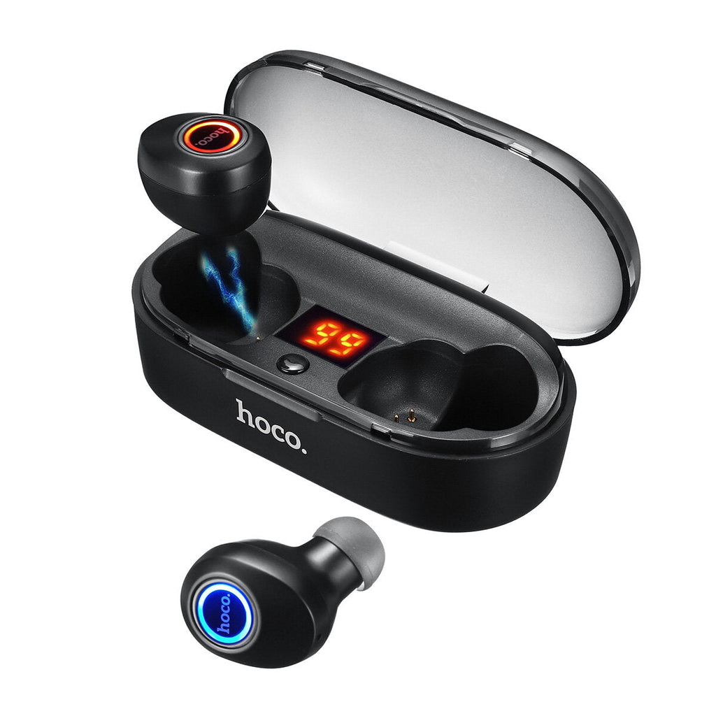 Bluetooth 5.0TWS Hi-Fi Wireless Earbuds LED Display Bass Stereo CVC6.0 Noise Cancelling Sport Bilateral Calls Earphone Headphones