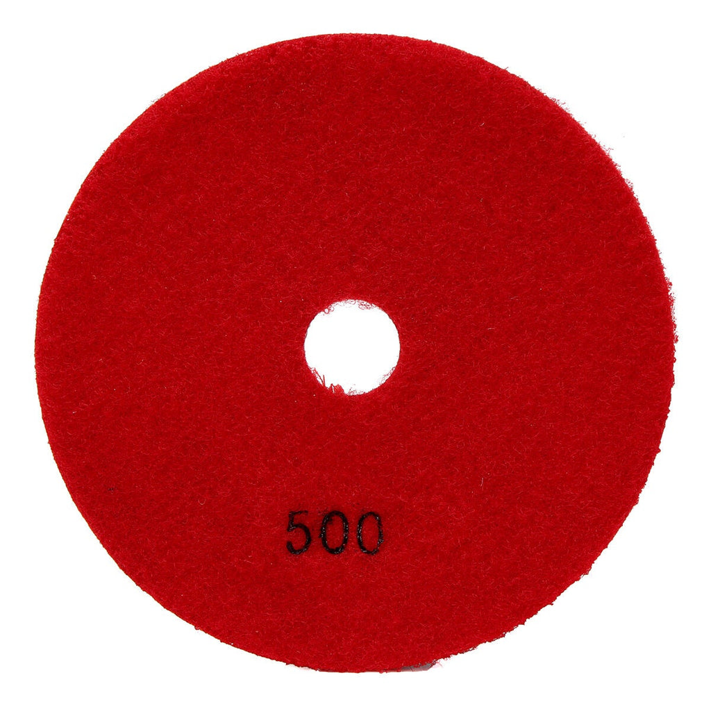 5 Inch 50-6000 Grit Diamond Polishing Pad Wet Dry Sanding Disc for Marble Concrete Granite Glass