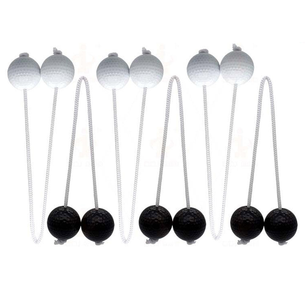 6 Pcs Mini Reuseable Golf Swing Practice Durable Throwing Alternative Ball for Beginner Golf Training