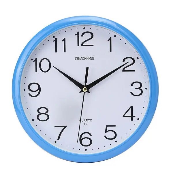 Quartz Large Vintage Round Modern Home Bedroom Retro Time Kitchen Wall Clock