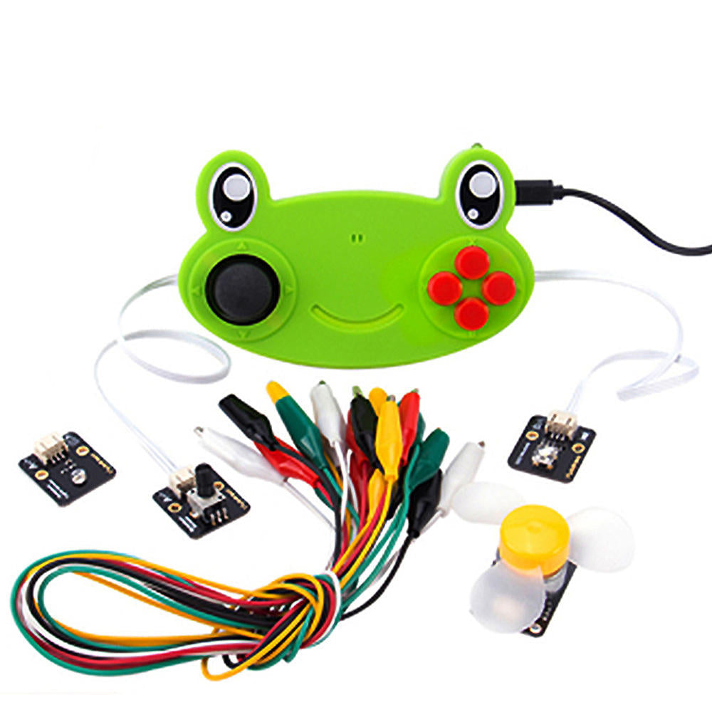 Scratch Makecode Kittenblock DIY Educational Program Robot Kit Voice Control Face Recognition Robot Parts