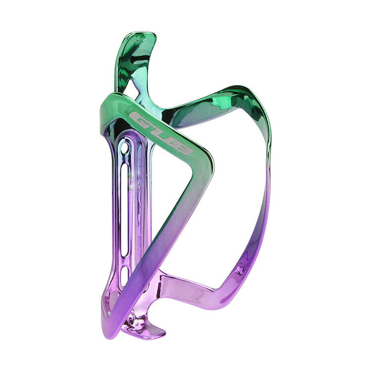 Aluminum Bicycle Water Bottle Holder Bike Mount Ultra Light Electroplated Colorful Cycling Bike Bottle Cage