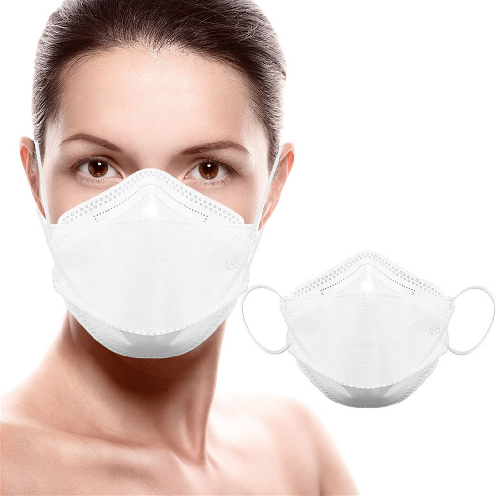 KN95 Breathable 4-Layer Self-priming Filter Dustproof 3D Face Mask