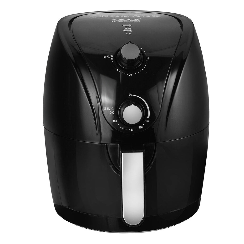 1400W Digital Deep Air Fryer Customized Preset Pause Timer Oil-less Healthy