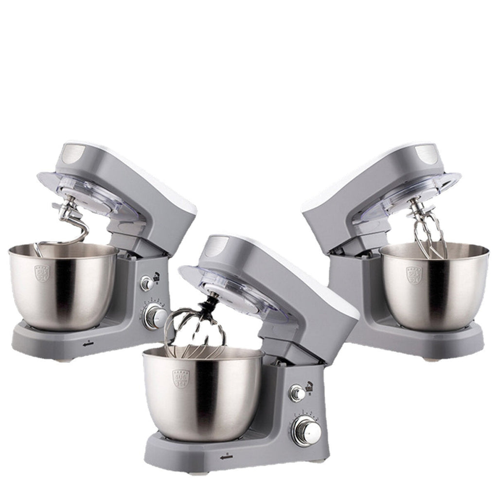 Electric Food Stand Mixer 600W Tilt-Head 6 Speed Stainless Steel Bowl for Knead Dough Egg-beater