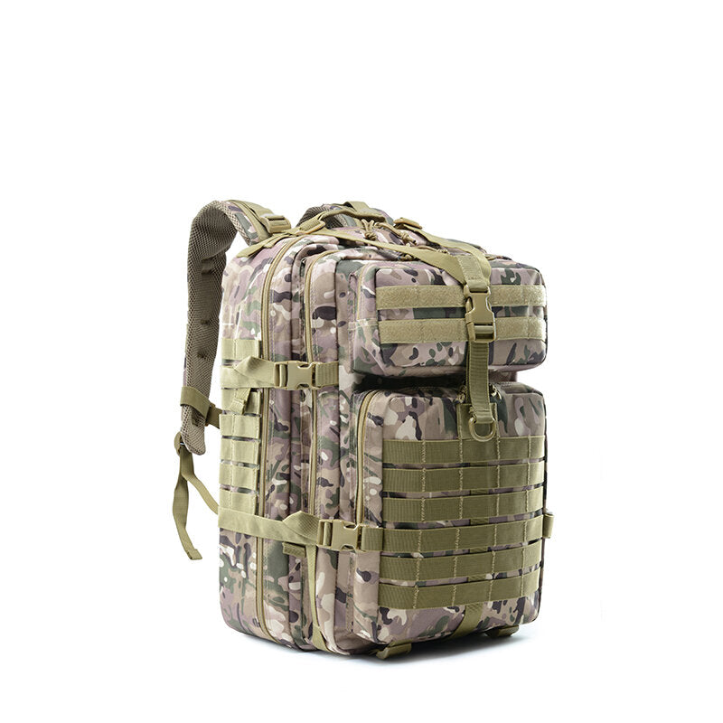 45L Tactical Army Military 3D Molle Assault Rucksack Backpack Outdoor Hiking Camping Traveling Bag