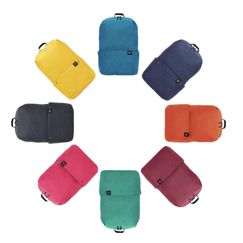 Original Xiaomi 10L Backpack Bag Women Men Sports Bag Level 4 Water Repellent Travel Camping Backbag Mini School Bag