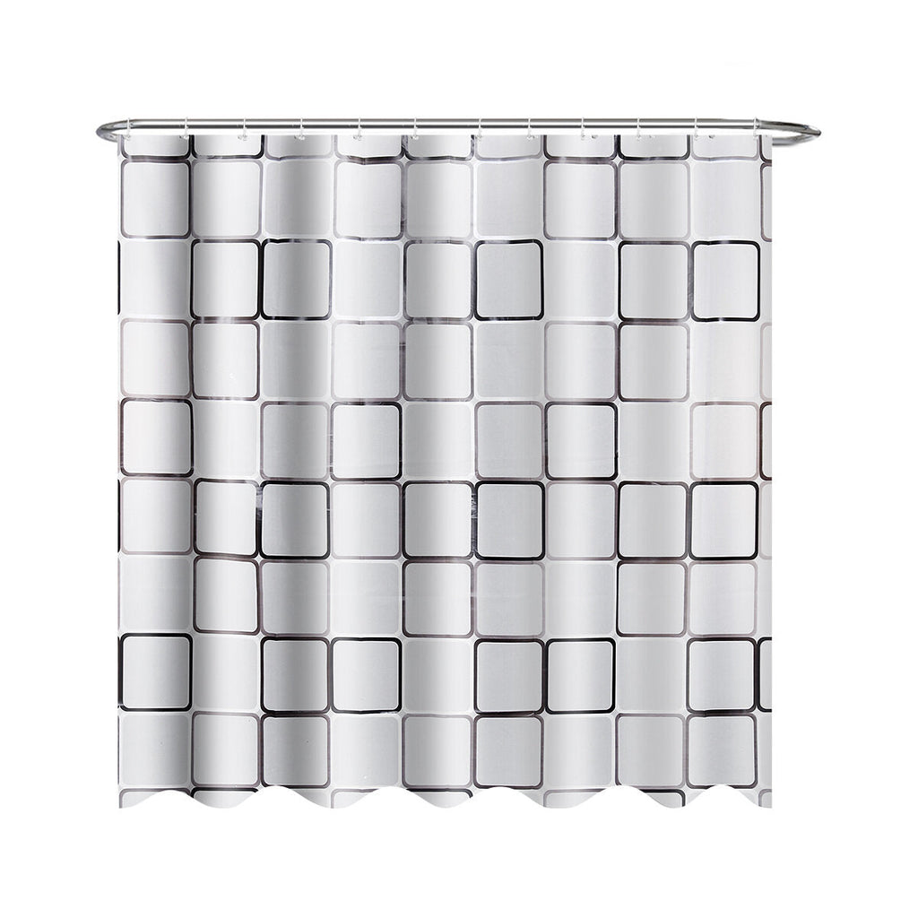 240x200CM Big Cube Shower Curtain Waterproof Mildewproof Easy to Clean Shower Curtain