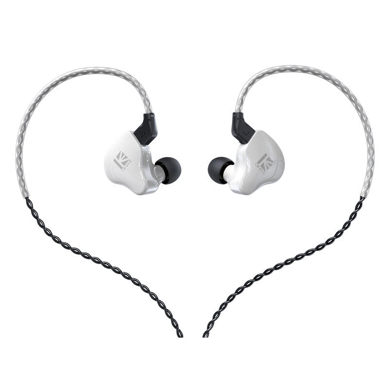 Dual Magnectic Circuit Dynamic In Ear Earphone Running Sport Hi-Fi Wired Headphones With Mic Earbuds Kbear KS2 KB06