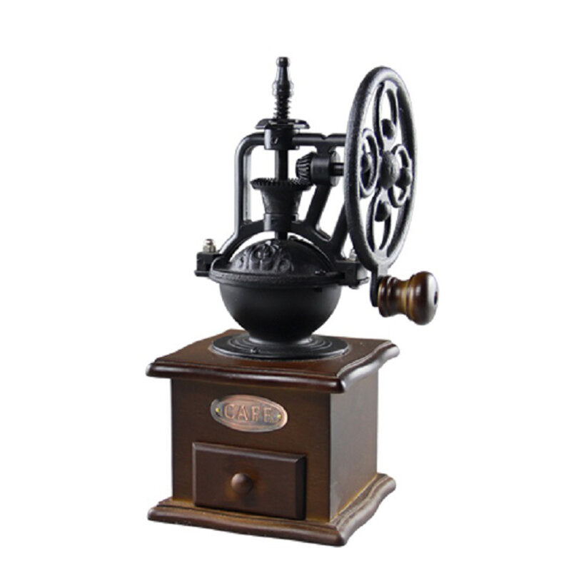 Hand-operated Bean Grinder Saving Labour with Wheel Disc Design for Coffee