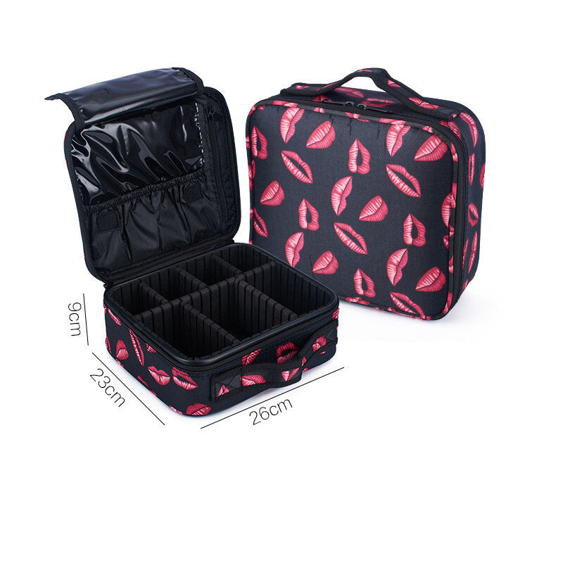 Travel Cosmetic Makeup Bag Wash Organizer Storage Box