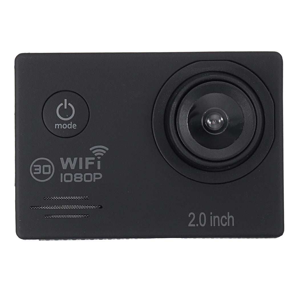 Waterproof Full HD 1080P Wifi 2.0 Inch Screen Action 16MP Camera Sport with Accessory Case