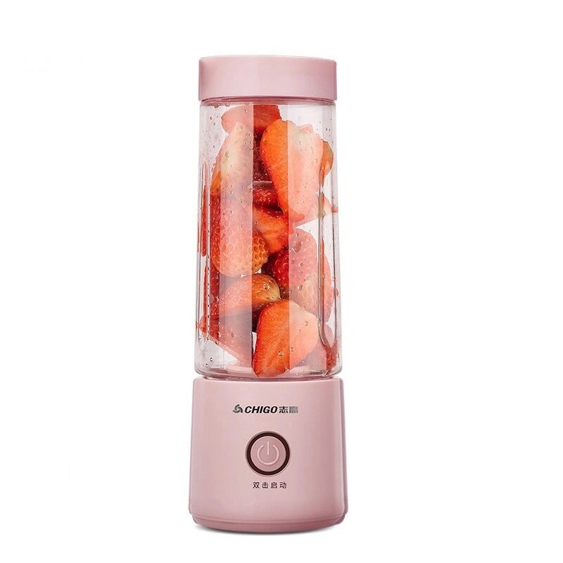 Portable Electric Juice Cup 400ml Fruit Juicer Handheld Smoothie Maker USB Blender