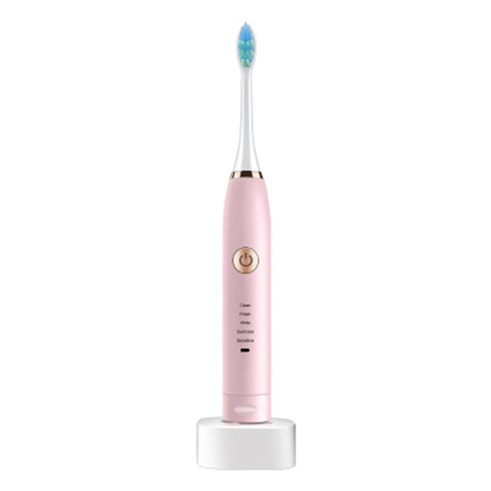 Electric Toothbrush Waterproof USB Rechargeable Tooth Brushes 5 Modes Adjustable Whitening Teeth Brush