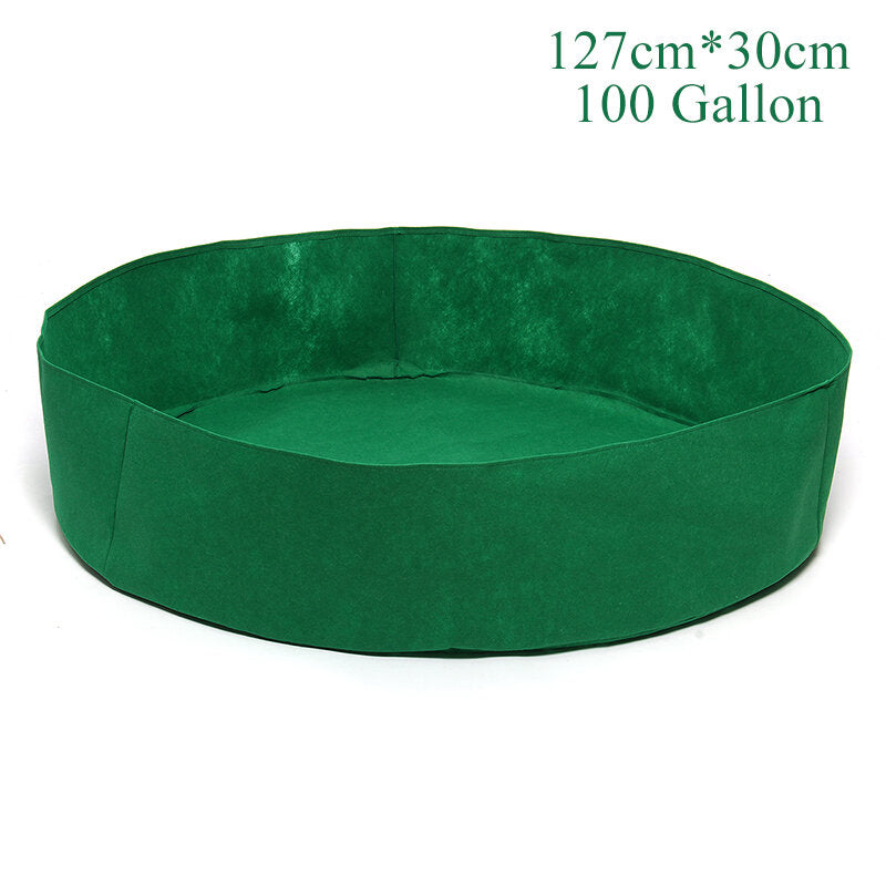 Vegetable Planting Grow Box Felt Fabric Round Growing Bag Home Garden Cultivation