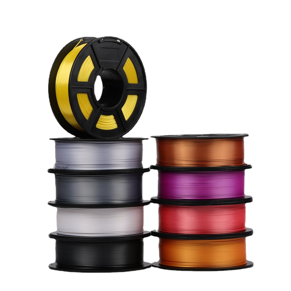 1KG Silk PLA 1.75MM Filament 14 Color Available High Strength filament for 3D Printer