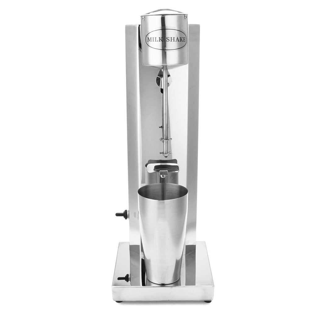 Electric Stainless Steel Milkshake Maker Machine Smoothie Cup Set Cocktail Shaker