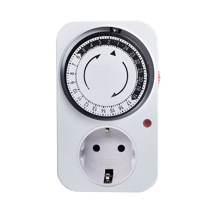 Timing Socket Kitchen Socket 24-hour Cycle Switch Automatic Power-off Appointment Timer Switch Socket 3600W