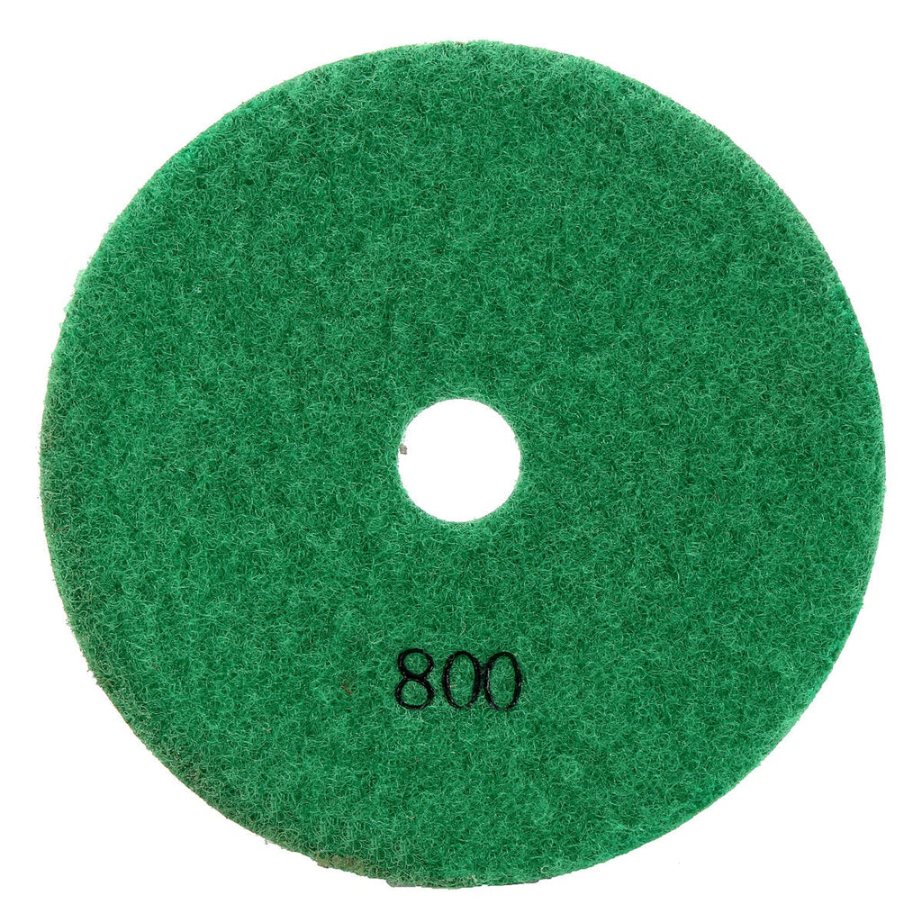 5 Inch 50-6000 Grit Diamond Polishing Pad Wet Dry Sanding Disc for Marble Concrete Granite Glass