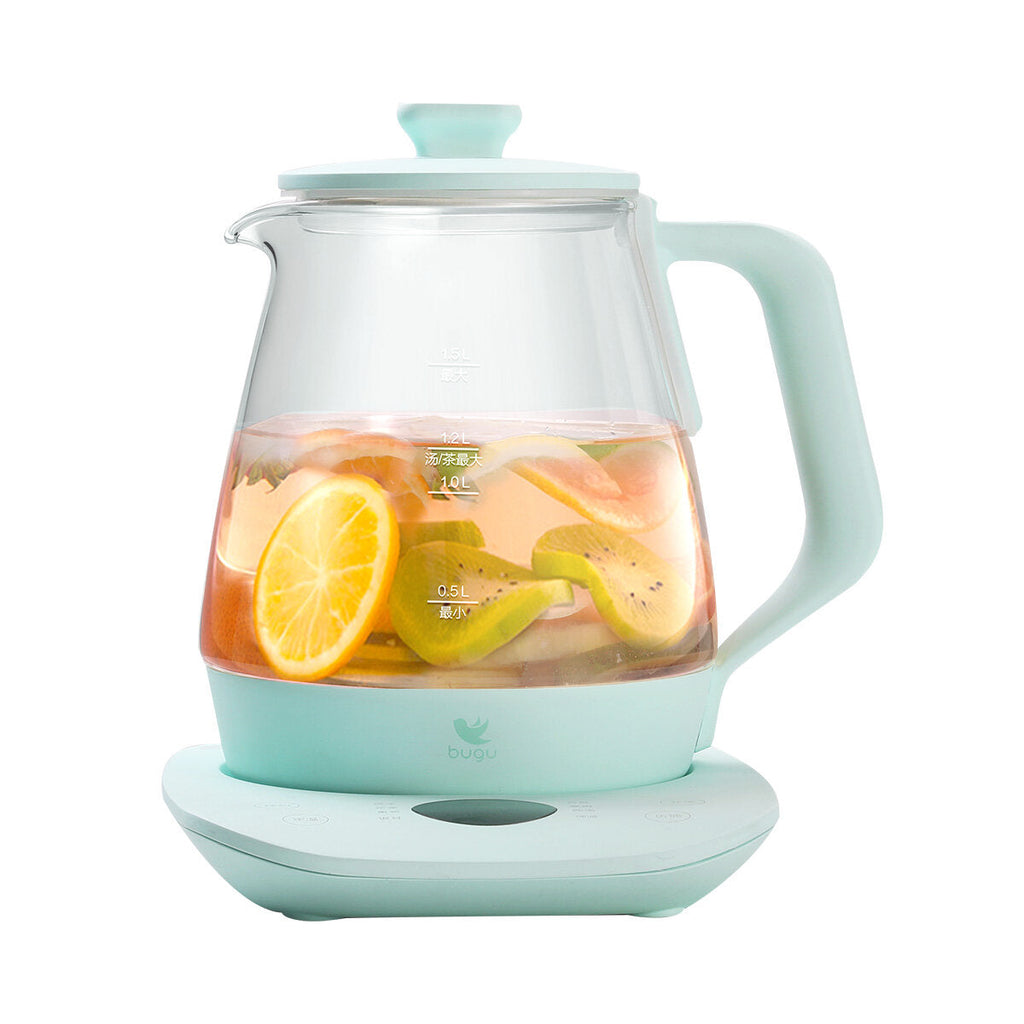 Electric Kettle 800W 1.5L Multifunctional Glass Tea Pot Household