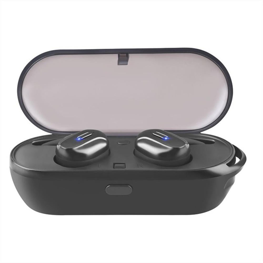 TWS Bluetooth 5.0 Wireless Earphone In-Ear Hi-Fi Sport Waterproof Stereo Bilateral Call Headphone With Mic Charging Box