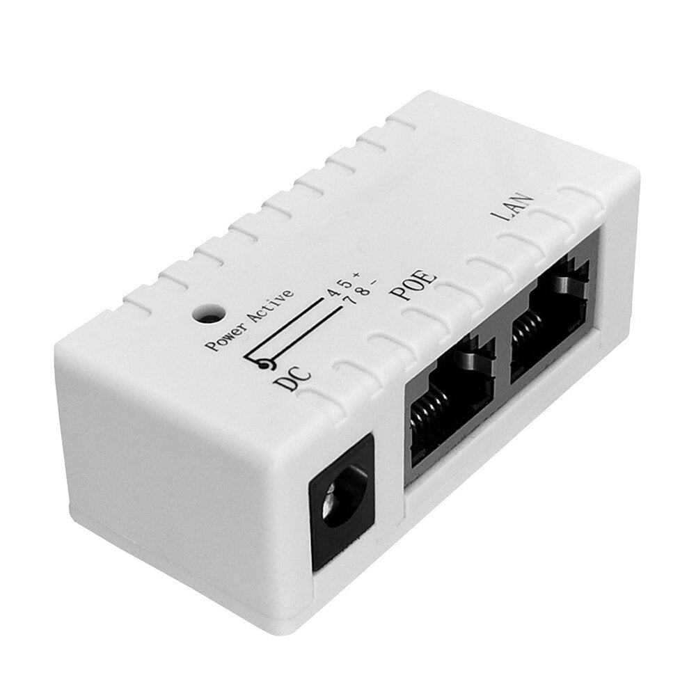 100M Ethernet Network Switch Separator Network Hub Splitter POE Power Supply Box