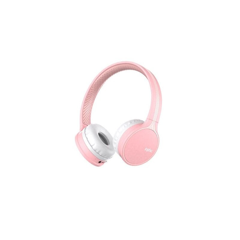 Headphone Bluetooth5.0 Headset Wireless 8D Surround Long Battery Life 3.5mm Audio Line 40mm Large Moving Coil Noise reduction Pink Black Gray