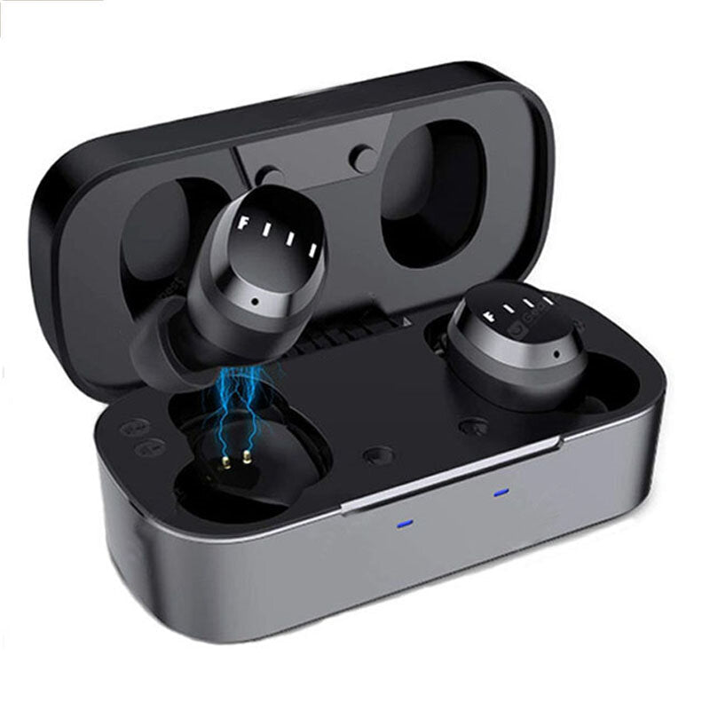 TWS Wireless Bluetooth 5.0 Earphone Low Latency DSP Noise Reduction HD Calling Headphones Fast Charging Touch Control Sports In-Ear Earbuds with Mic