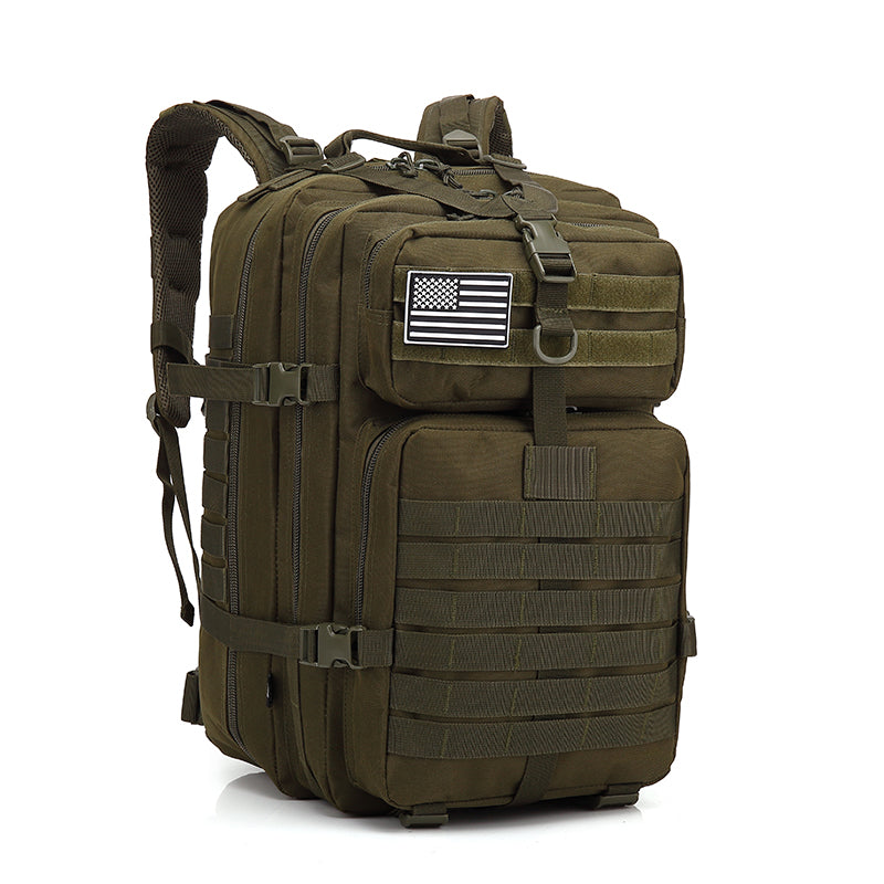 45L Tactical Army Military 3D Molle Assault Rucksack Backpack Outdoor Hiking Camping Traveling Bag