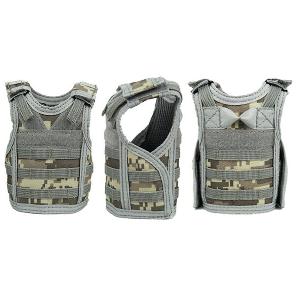 1Pcs Tactical Bottle Cover Mini Molle Vest Drink Bottle Protector Holster For Outdoor Sports