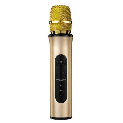 Wireless Bluetooth Microphone Karaoke Mobile Broadcast Studio Audio Integrated Mic