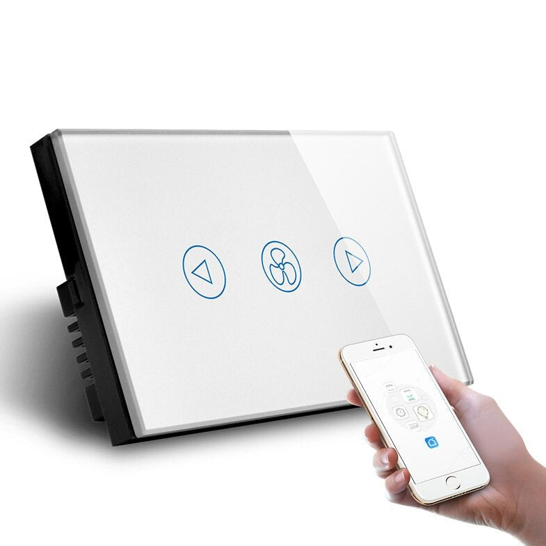 WiFi Touch Switch Tuya App Fan Speed Switch Table Wall Fan Switch Work with Google Home Aexa 110V-240V