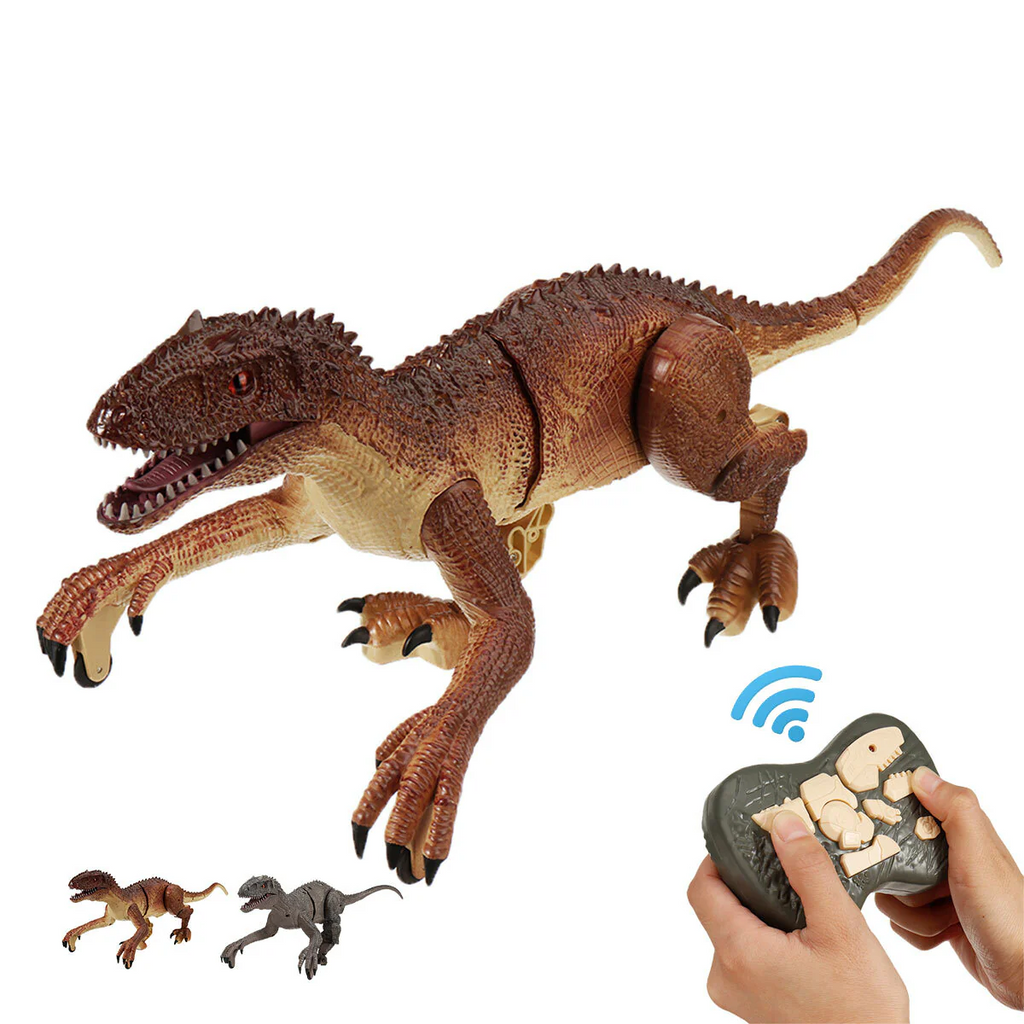 Simulation Tyrannosaurus Rex Electric Walking Remote Control Jurassic Dinobot Model with Sound and Lights Toy for Kids Gift