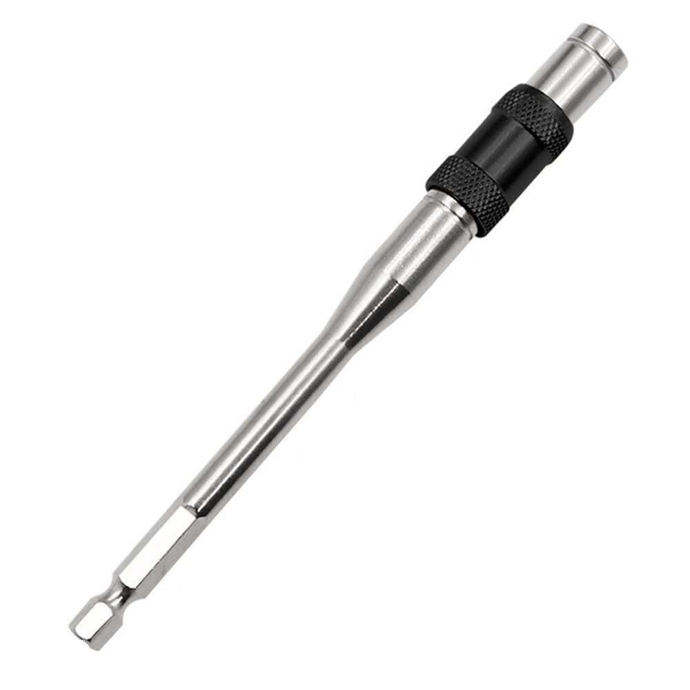 145mm Hex Magnetic Ring Screwdriver Bits Drill Hand Tools 1/4 " Extension Rod Quick Change Holder Drive Guide Screw Drill Tip