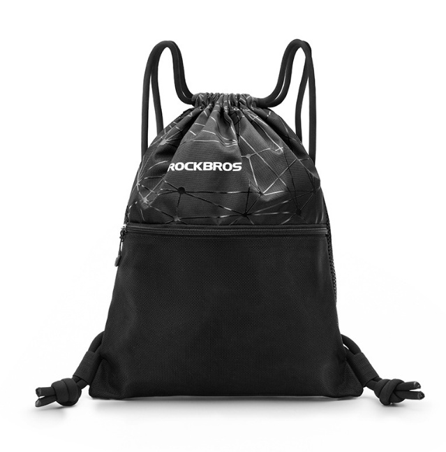 6.5L Drawstring Backpack Breathable Fitness Sports Bag Camping Travel Shoulder Bag