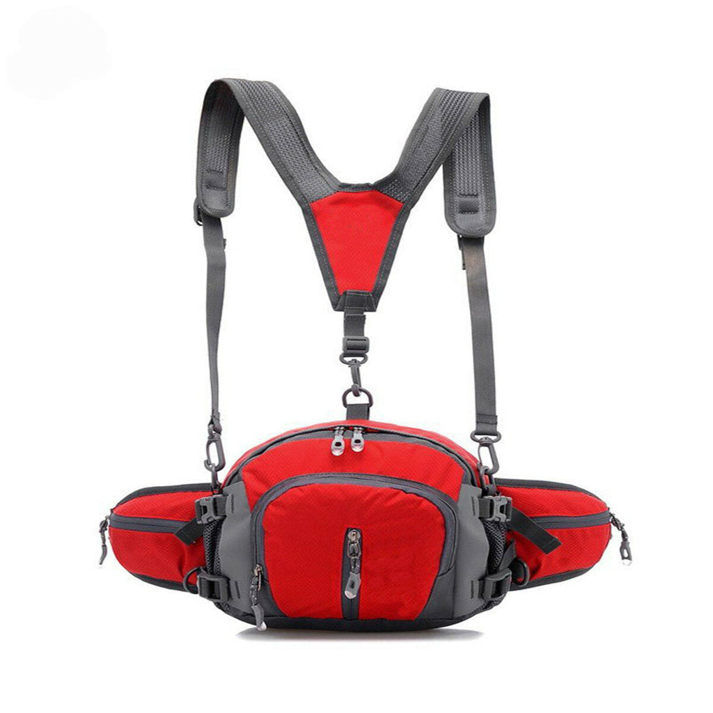 5-in-1 Cycling Waist Bag Multi-function Breathable Bike Backpack Camping Climbing Running Sport