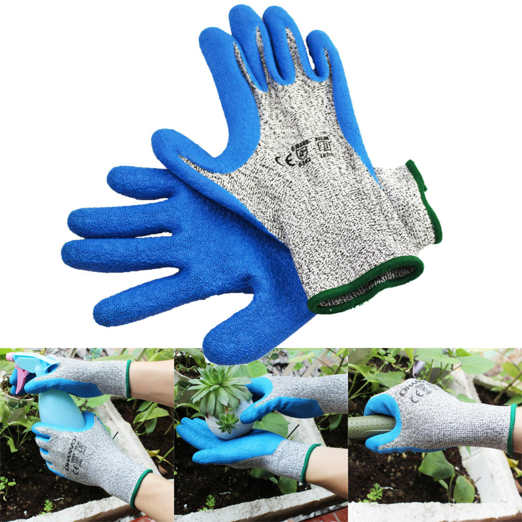 Gardening Protective Gloves Wear-resistant Antiskid Breathable Universal Plam Coating Glove