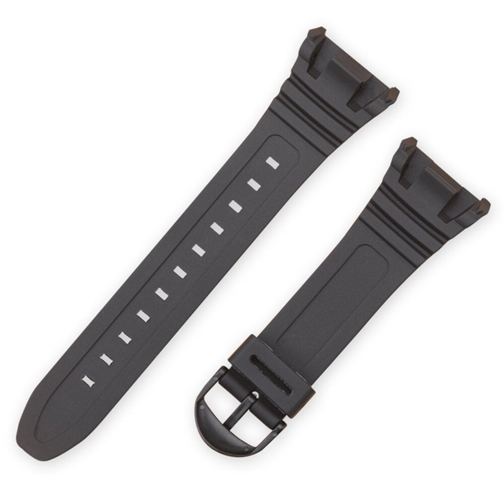 PU Black Strap Replacement Watch Band for CASIO W-96H