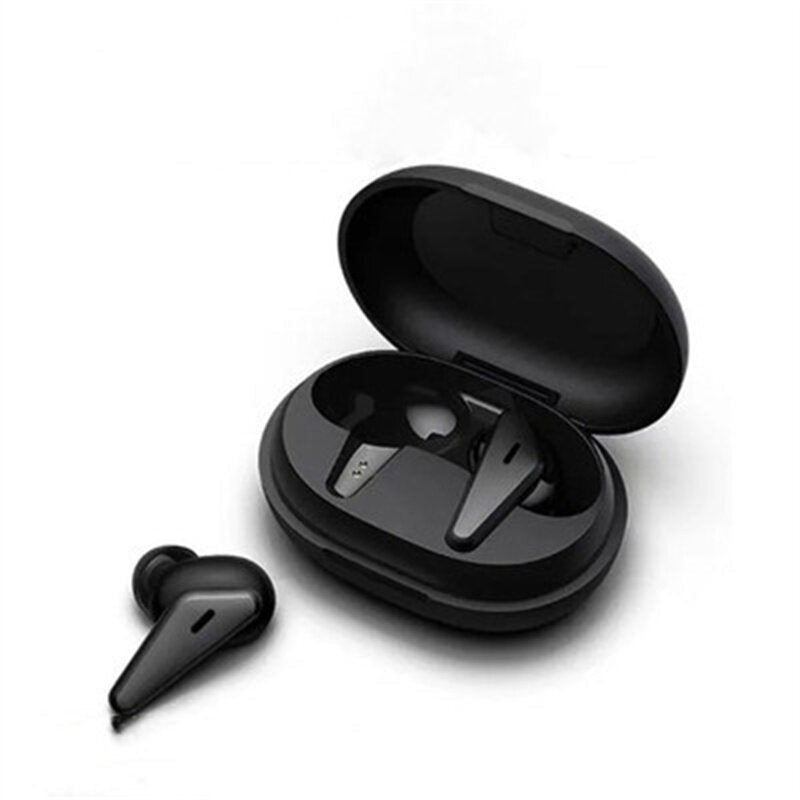 TWS Bluetooth Headset BT5.0 Wireless Headphone LED Long Life Hi-Fi Stereo Powerful Bass Low latency Earphone with Mic